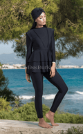 Zwarte Antalya badpak-burkini