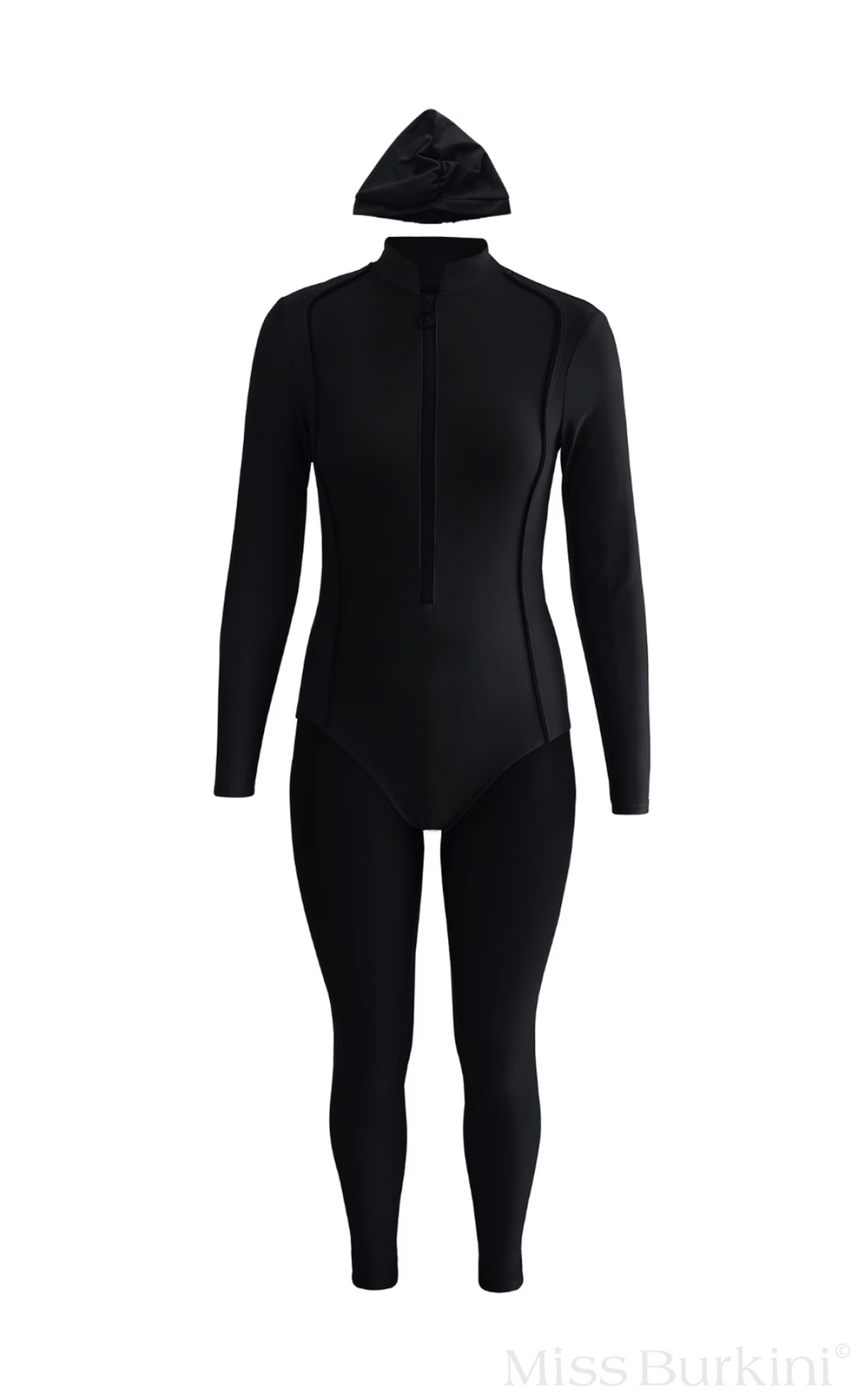 Burkini lungo Malaga nero