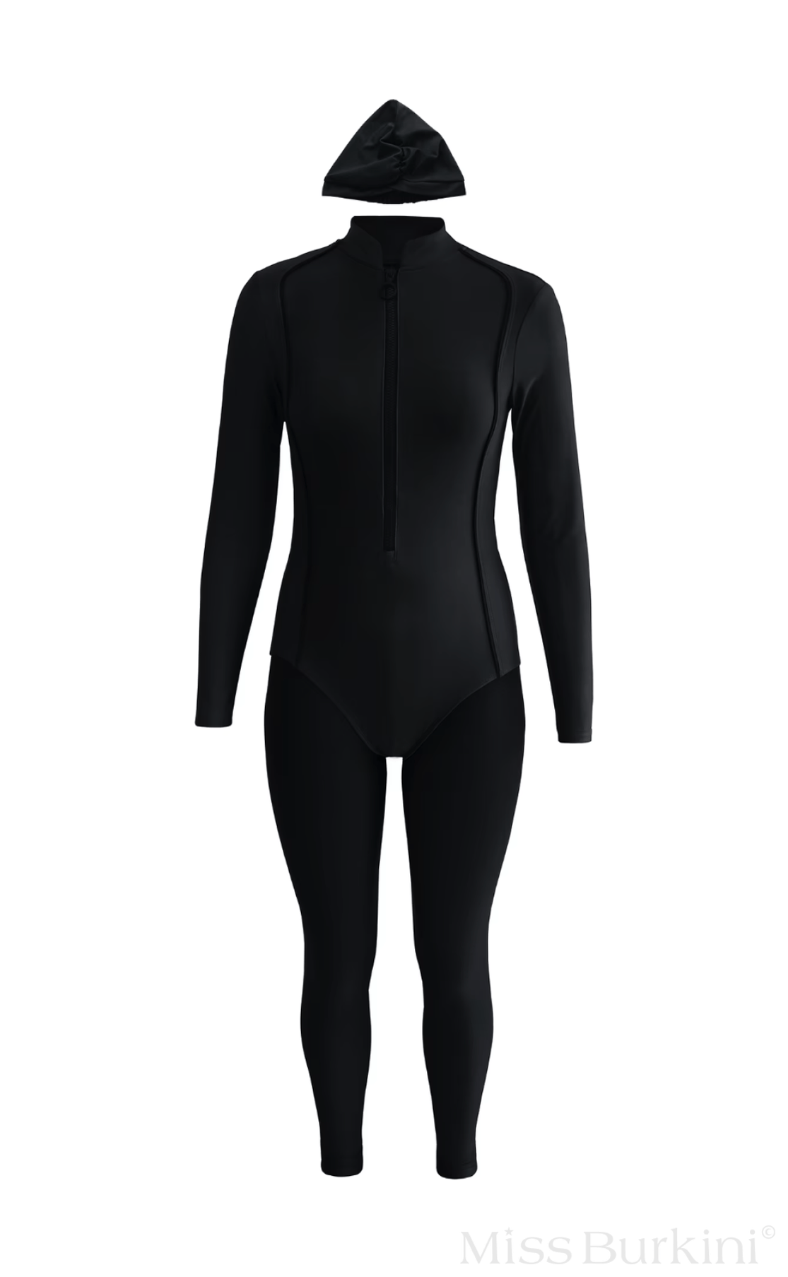 Burkini lungo Malaga nero