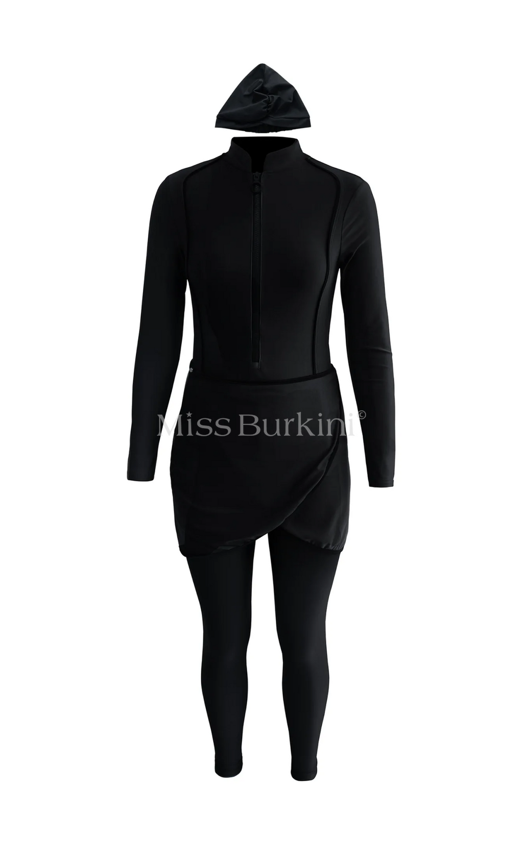 Burkini lungo Malaga nero