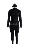Zwarte Malaga lange burkini